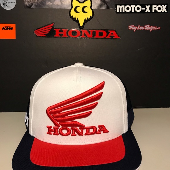 fox racing honda hat